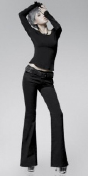  TROUSERS Punk Rave PK-019/BK -  