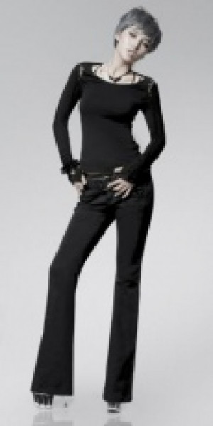  TROUSERS Punk Rave PK-019/BK -  