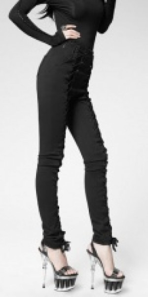  TROUSERS Punk Rave PK-021/BK -  