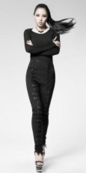  TROUSERS Punk Rave PK-021/BK -  