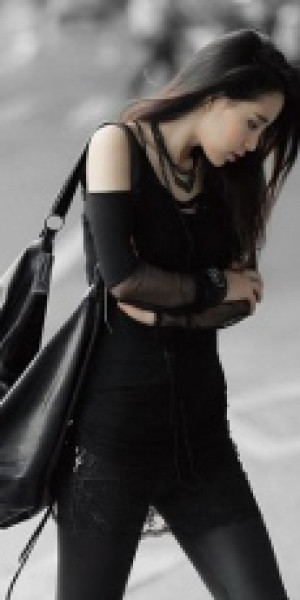  SKIRT Punk Rave PQ-003/BK -  