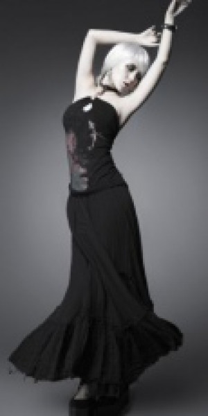  LONGUETTE Punk Rave PQ-020/BK -  