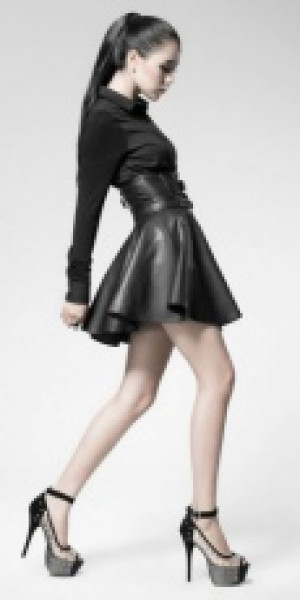 SKIRT Punk Rave PQ-025/BK -  