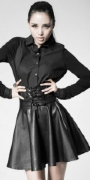  SKIRT Punk Rave PQ-025/BK -  