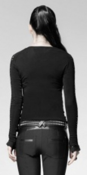  Longsleeve Punk Rave PT-018/BK -  