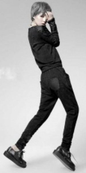  TROUSERS Punk Rave PT-020/BK -  