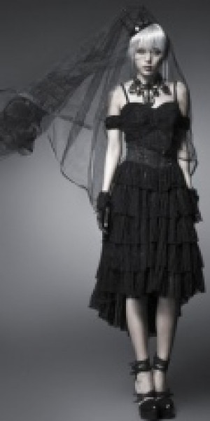  Dress Punk Rave Q-203/BK -  