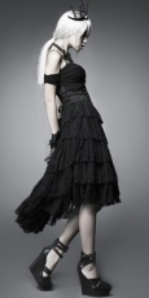  Dress Punk Rave Q-203/BK -  