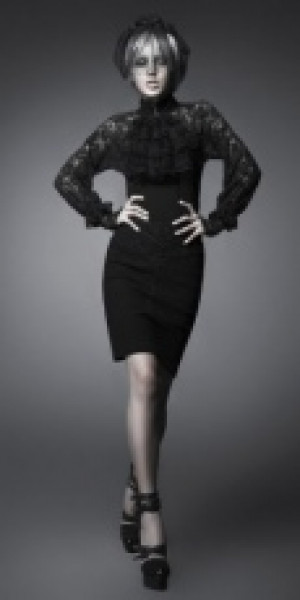  M-SKIRT Punk Rave Q-204/BK -  
