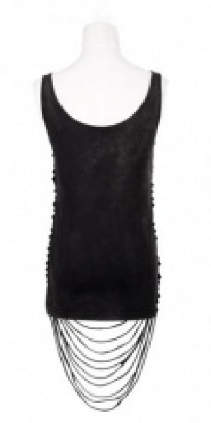  T-SHIRT Punk Rave T-304/BK -  
