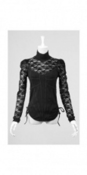  Longsleeve Punk Rave T-326/BK -  