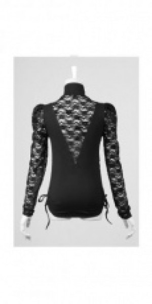  Longsleeve Punk Rave T-326/BK -  