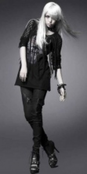  Longsleeve Punk Rave T-327/BK -  