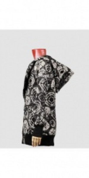  Hooded Jacket Punk Rave Y-476/BK -  