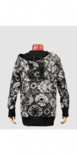  Hooded Jacket Punk Rave Y-476/BK -  
