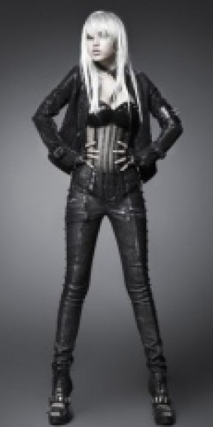  TROUSERS Punk Rave K-170/BK-SI -  