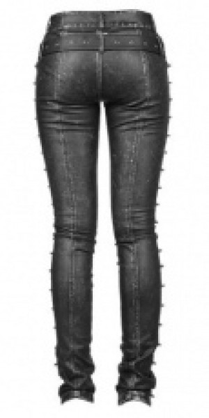  TROUSERS Punk Rave K-170/BK-SI -  
