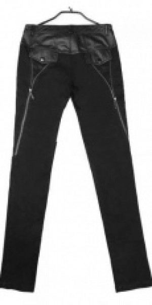  TROUSERS Punk Rave K-172/BK -  