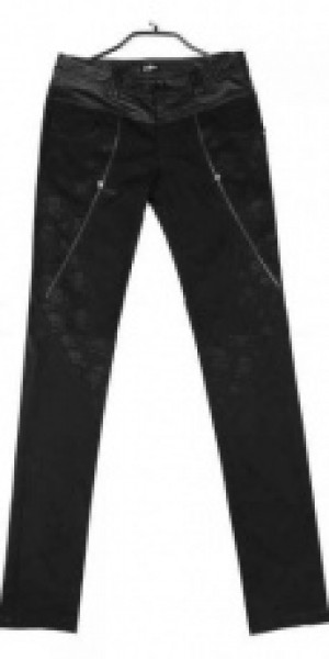  TROUSERS Punk Rave K-172/BK -  