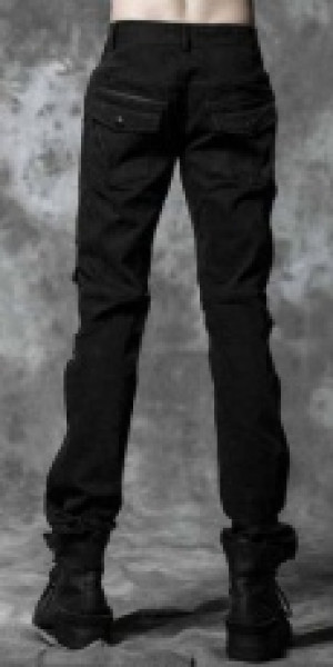  TROUSERS Punk Rave K-178/BK -  