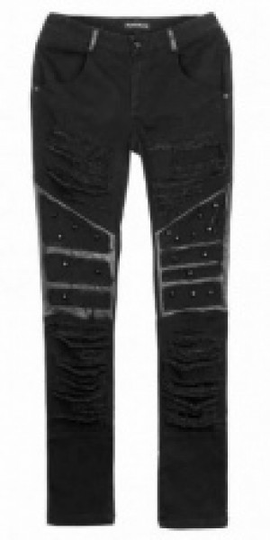  TROUSERS Punk Rave K-179/BK -  