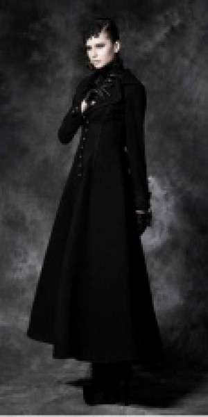  Coat Punk Rave LY-043/BK -  