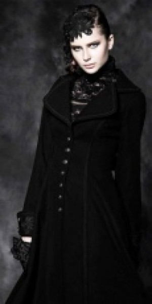  Coat Punk Rave LY-043/BK -  