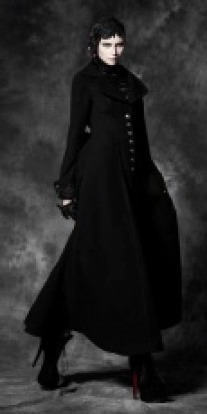  Coat Punk Rave LY-043/BK -  