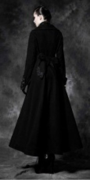  Coat Punk Rave LY-043/BK -  