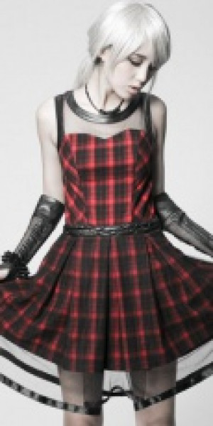  DRESS Punk Rave Q-205/BK-RD /  /  /  / -  