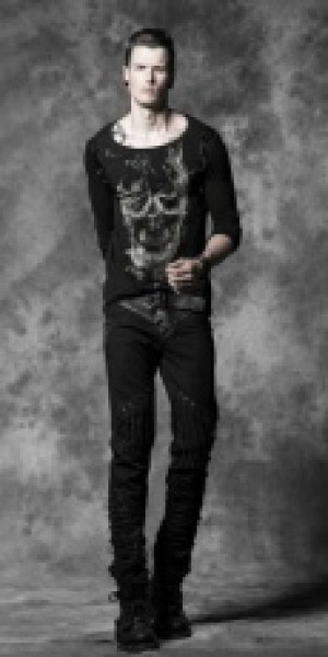  Longsleeve Punk Rave T-325/BK -  