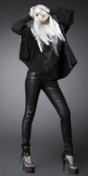 leggins Punk Rave K-171/BK -  