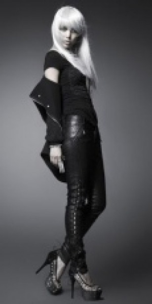  leggins Punk Rave K-171/BK -  