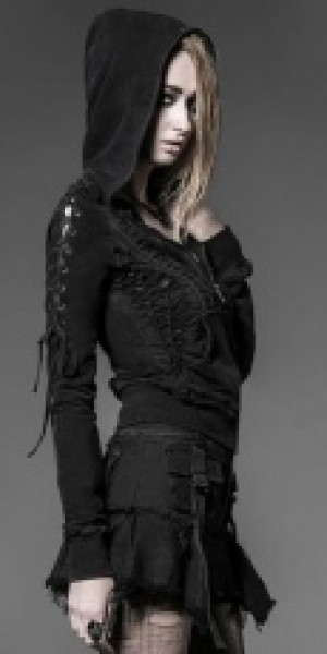  Skirt Punk Rave PQ-031/BK -  
