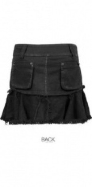  Skirt Punk Rave PQ-031/BK -  