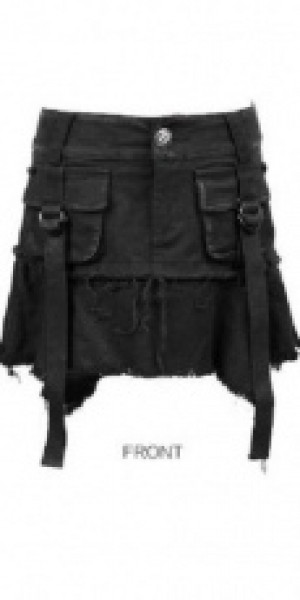  Skirt Punk Rave PQ-031/BK -  