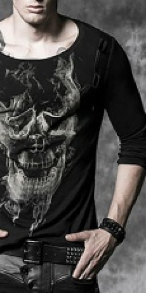  TOP Punk Rave PT-017/BK -  