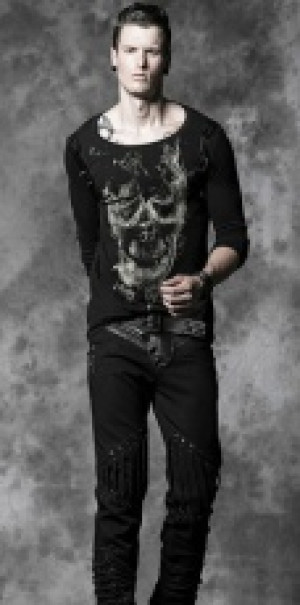  TOP Punk Rave PT-017/BK -  
