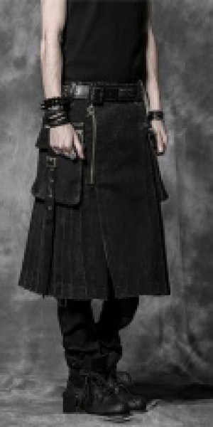  SKIRT Punk Rave Q-225/BK -  