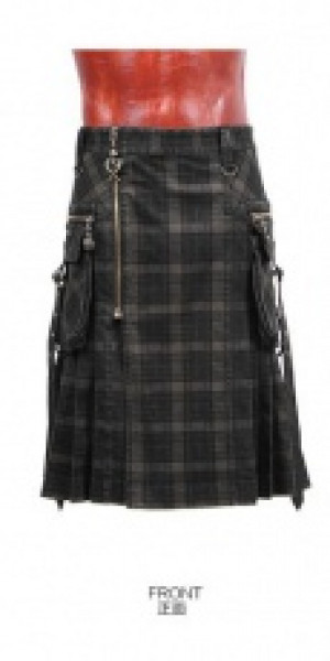  SKIRT Punk Rave Q-225/BK-BN -  