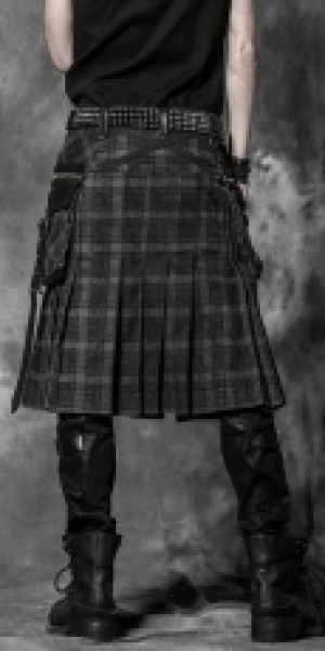  SKIRT Punk Rave Q-225/BK-BN -  