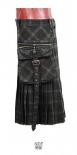  SKIRT Punk Rave Q-225/BK-BN -  