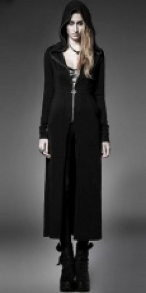  Hooded Jacket Punk Rave PY-046/BK -  