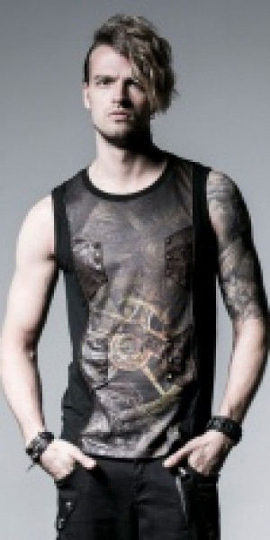 SHIRT Punk Rave T-352/BK -  