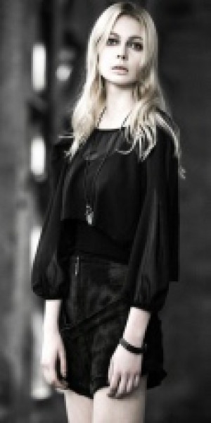  BLOUSE Punk Rave PY-061/BK -  
