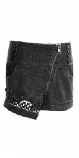  SKIRT Punk Rave Q-218/BK -  