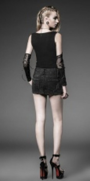  SKIRT Punk Rave Q-218/BK -  