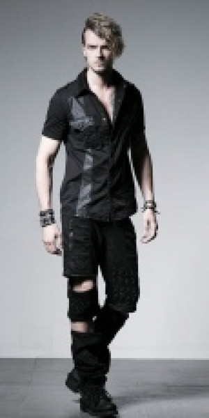  +SHIRT Punk Rave Y-529/BK -  