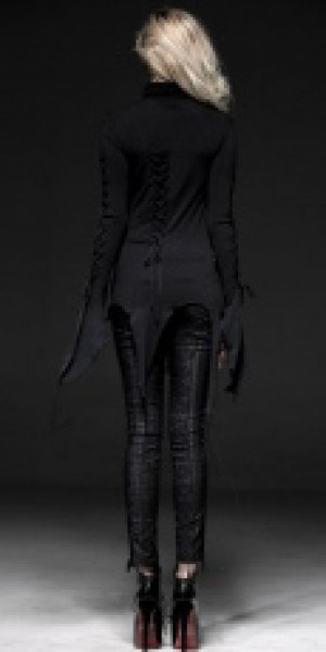  TROUSERS Punk Rave K-184/BK -  