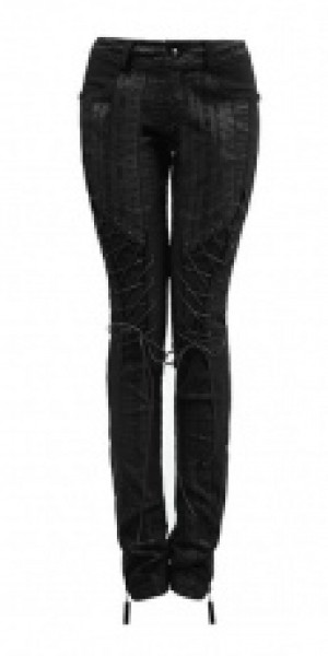  TROUSERS Punk Rave K-184/BK -  